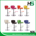 Selling aluminium colorful choice swivel bar high chair